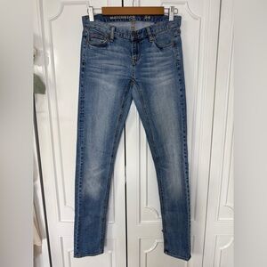 J. Crew Selvedge Matchstick Light-Mid Wash Skinny Jeans